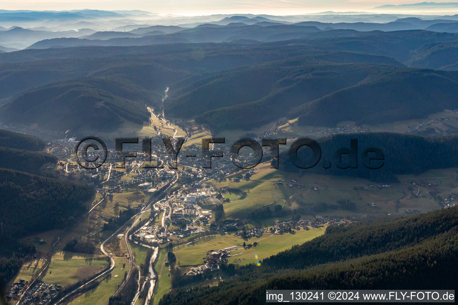 Murgtal in Baiersbronn in the state Baden-Wuerttemberg, Germany