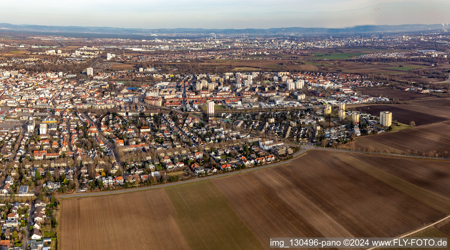 South in Frankenthal in the state Rhineland-Palatinate, Germany