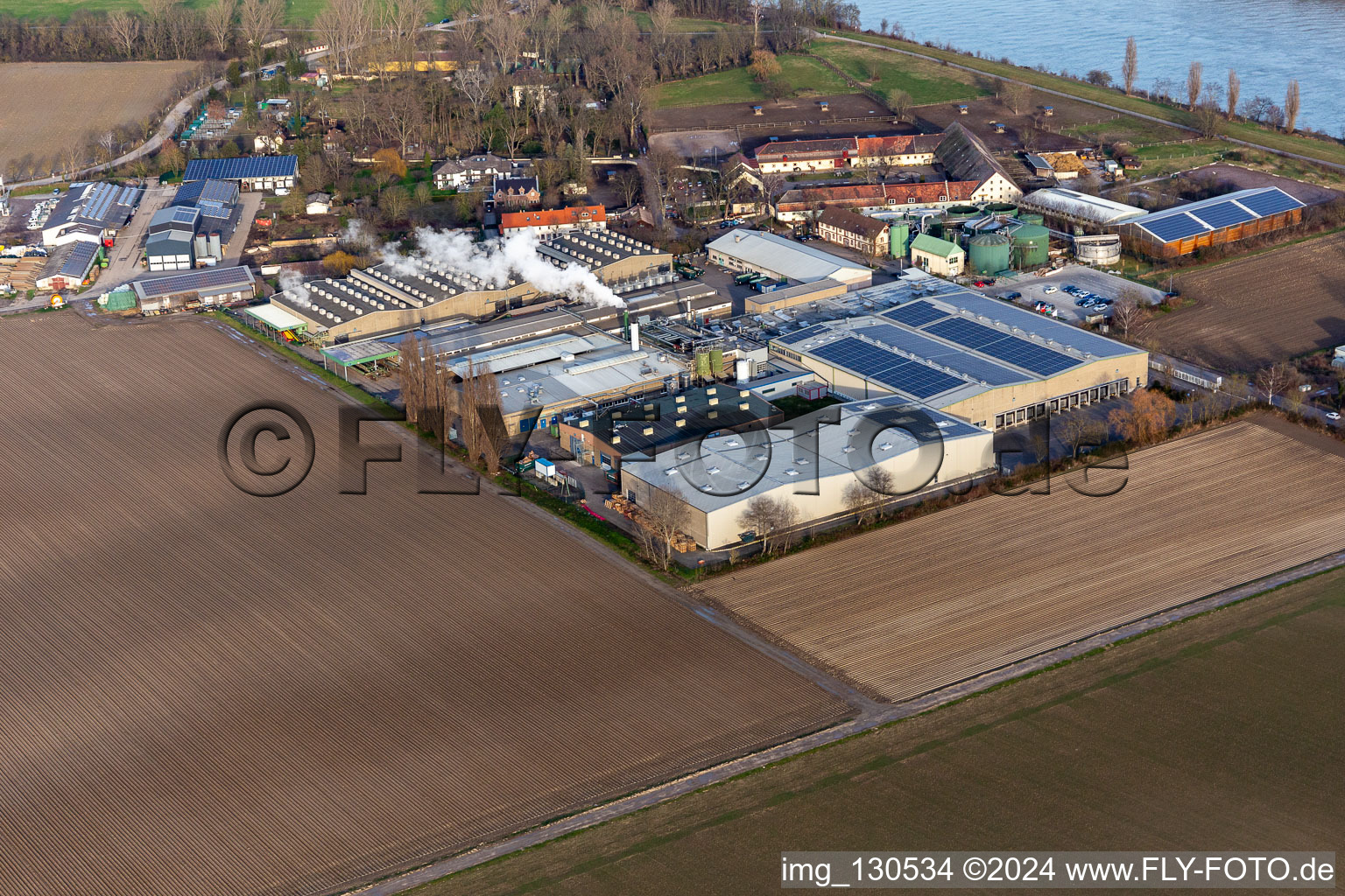 Intersnack Deutschland SE Petersau plant in the district Mörsch in Frankenthal in the state Rhineland-Palatinate, Germany