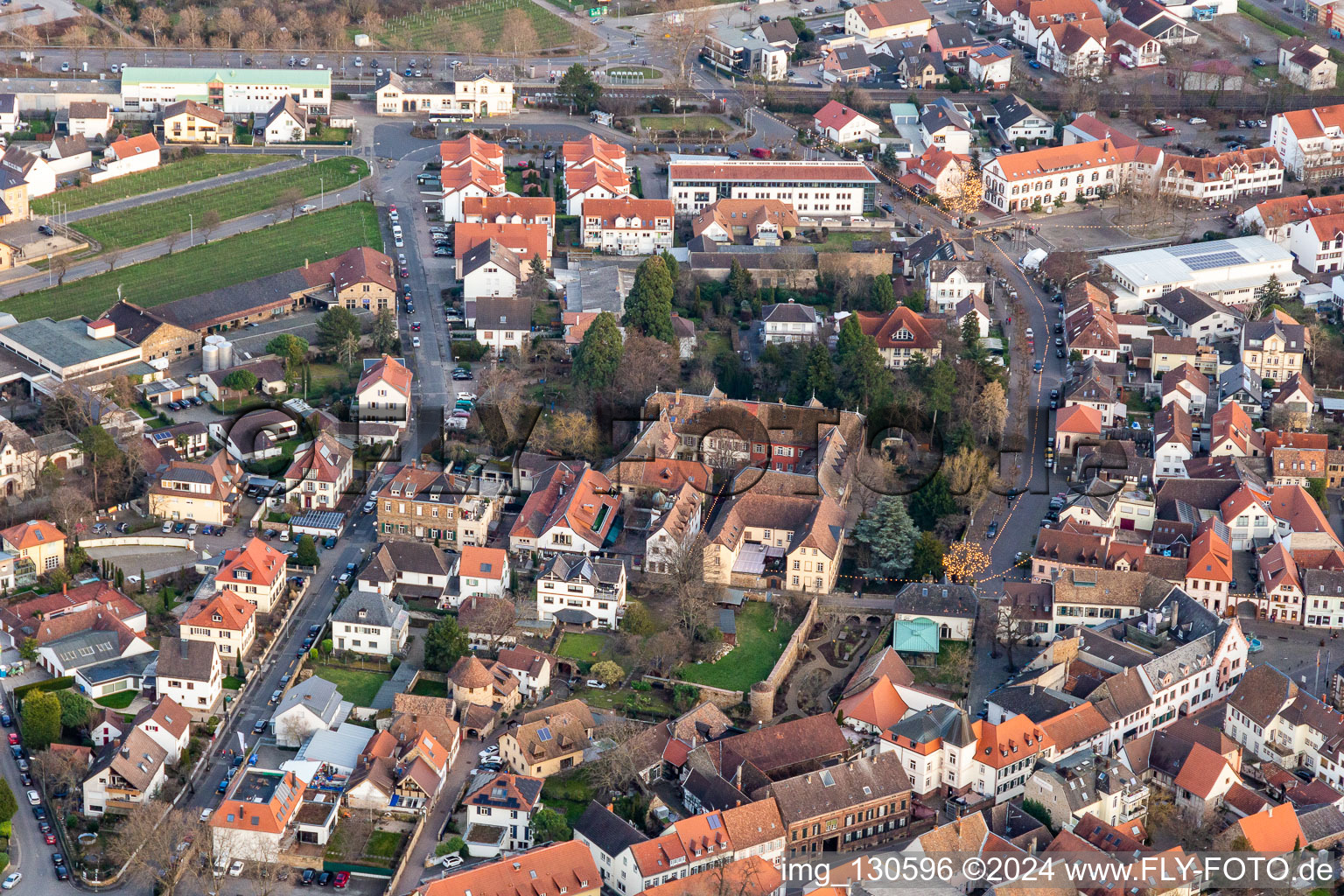 Castle Deidesheim in Deidesheim in the state Rhineland-Palatinate, Germany