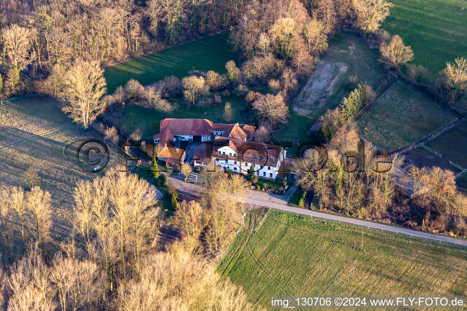 Knittelsheim Mill in Knittelsheim in the state Rhineland-Palatinate, Germany