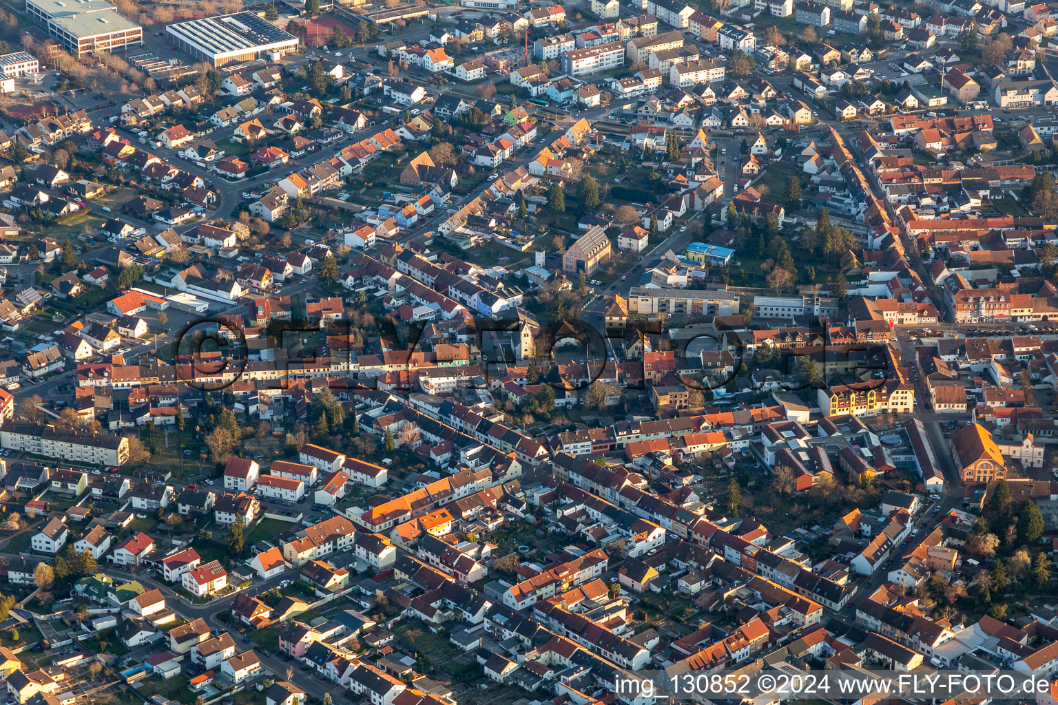 Söternstr in Philippsburg in the state Baden-Wuerttemberg, Germany