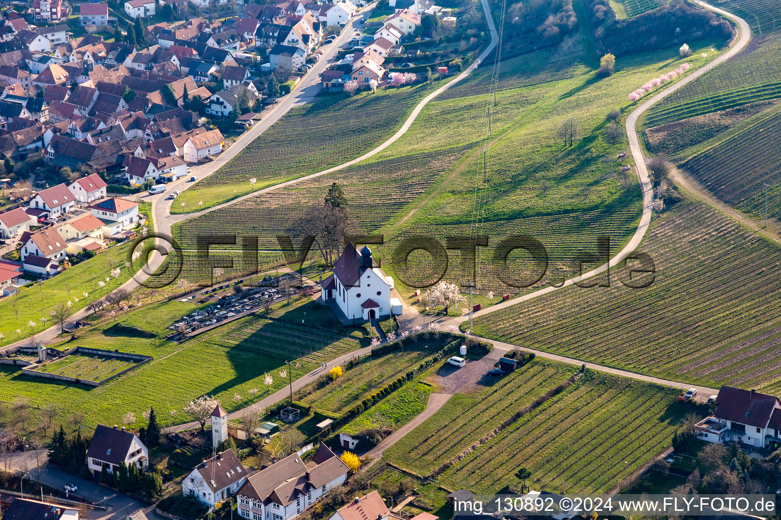 St. Dionysius (wedding) chapel in the district Gleiszellen in Gleiszellen-Gleishorbach in the state Rhineland-Palatinate, Germany