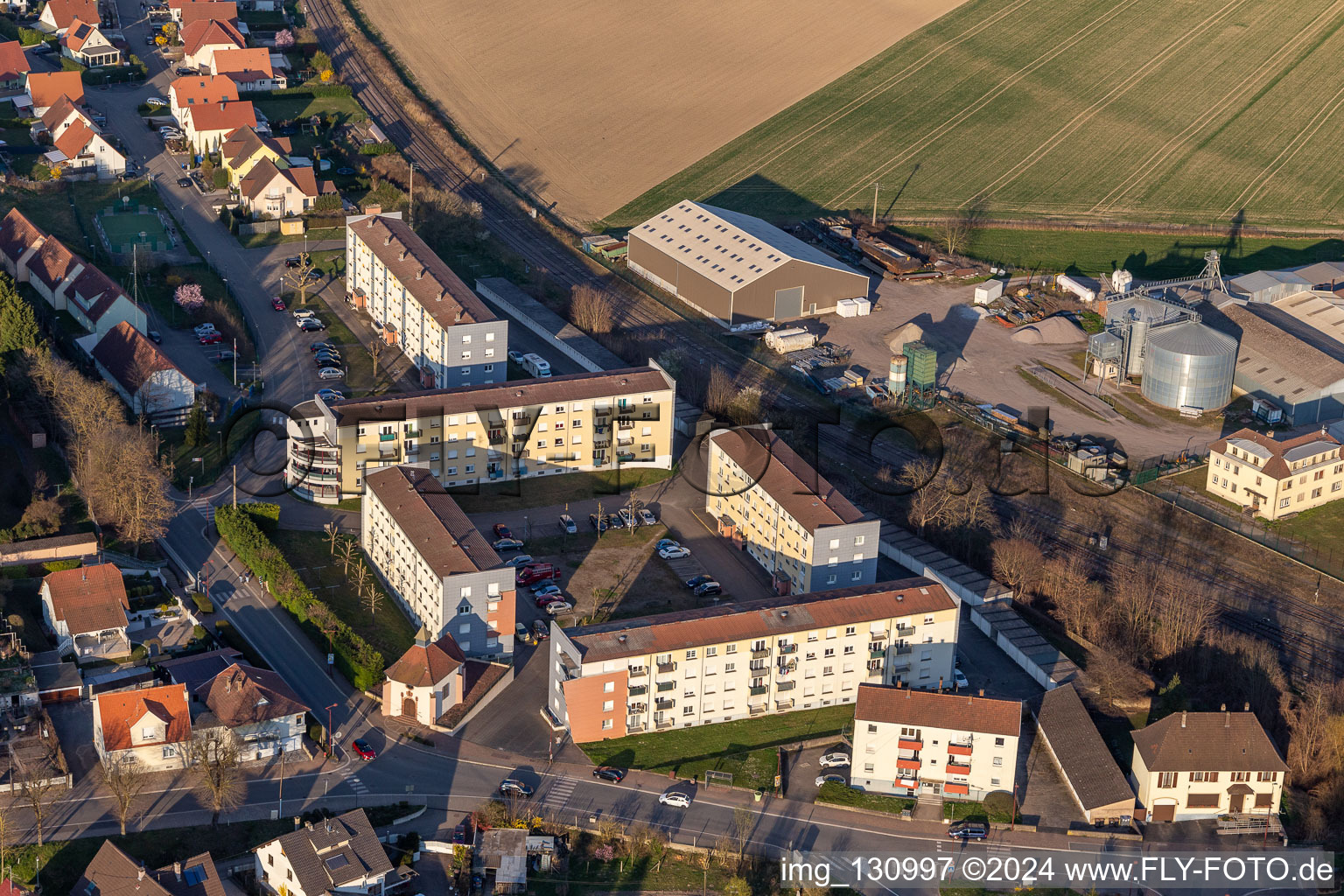 Chapel City in Lauterbourg in the state Bas-Rhin, France