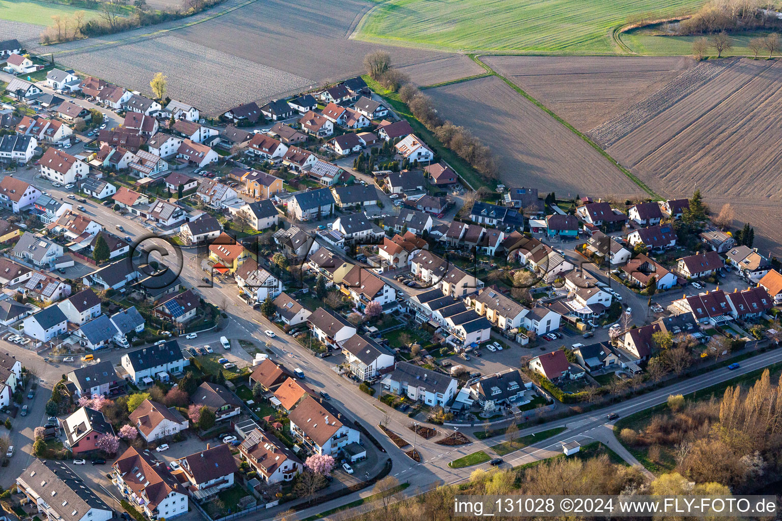 Trifelsstr in Hagenbach in the state Rhineland-Palatinate, Germany