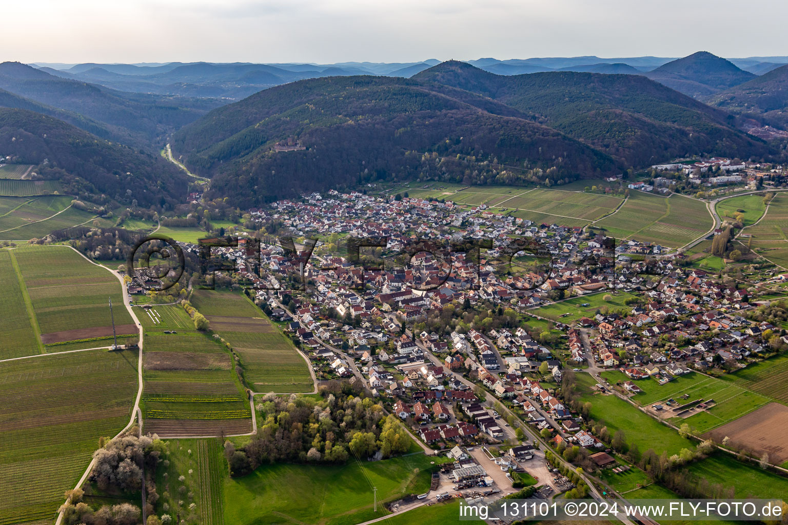 Klingbachtal in Klingenmünster in the state Rhineland-Palatinate, Germany