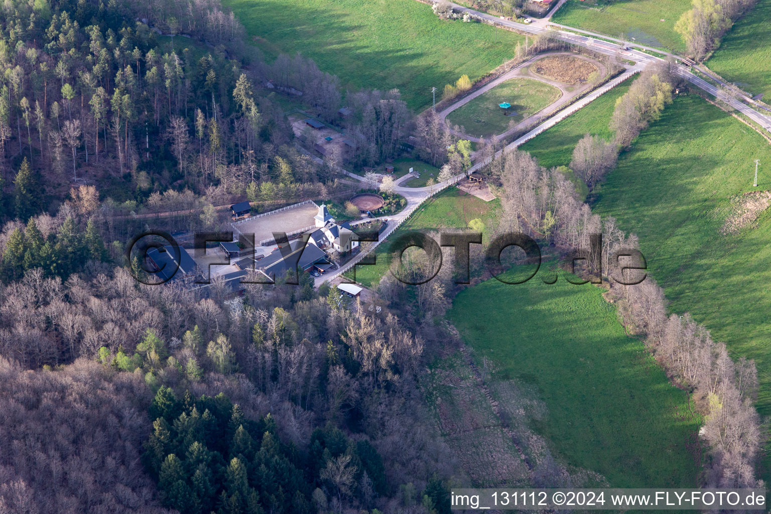 Gut Waldeck in Eußerthal in the state Rhineland-Palatinate, Germany