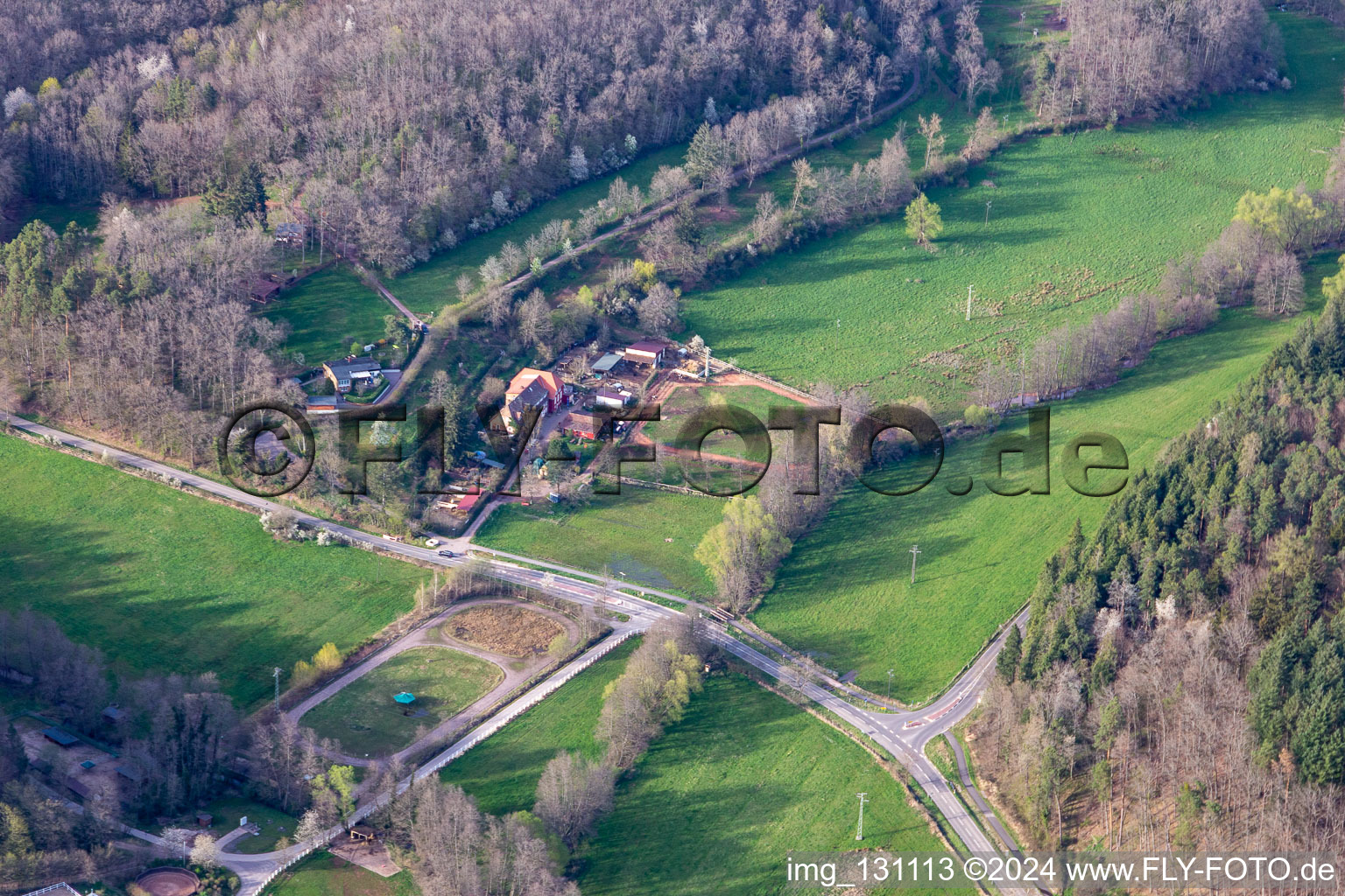 Vogelstockerhof in Eußerthal in the state Rhineland-Palatinate, Germany