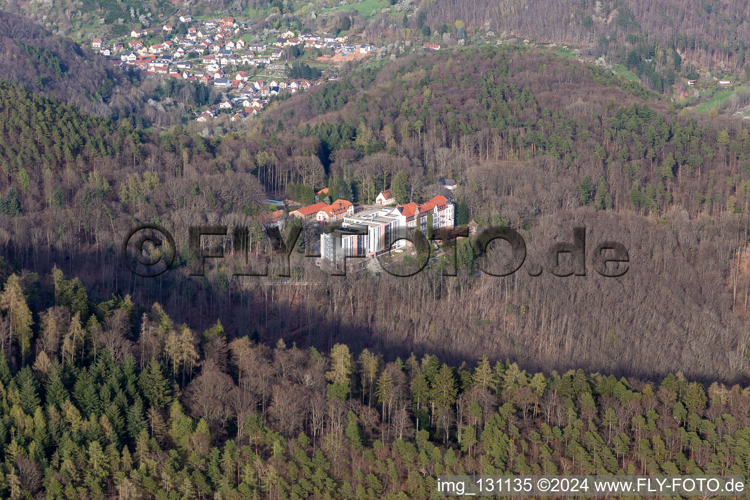 Specialist clinic Eußerthal in Eußerthal in the state Rhineland-Palatinate, Germany