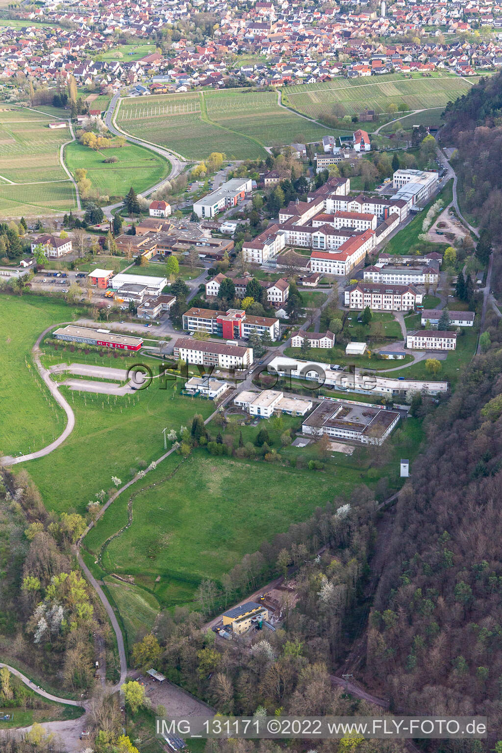 Palatinate Clinic Landeck in Waldhambach in the state Rhineland-Palatinate, Germany