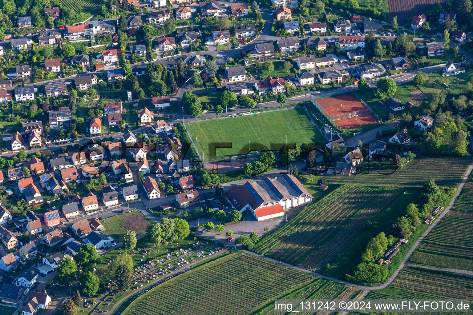 TuS Albersweiler 1982 eV and Löwensteinhalle in Albersweiler in the state Rhineland-Palatinate, Germany