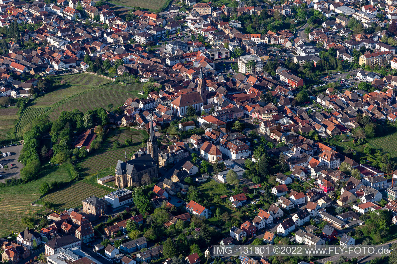 Kirchberg in Edenkoben in the state Rhineland-Palatinate, Germany