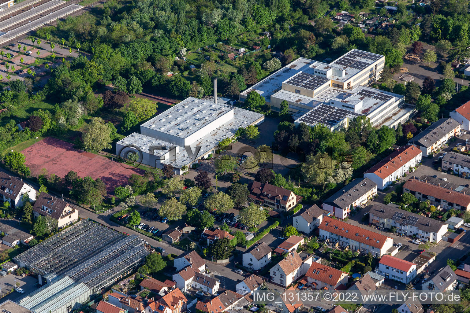 Integrated comprehensive school in Landau in the district Queichheim in Landau in der Pfalz in the state Rhineland-Palatinate, Germany