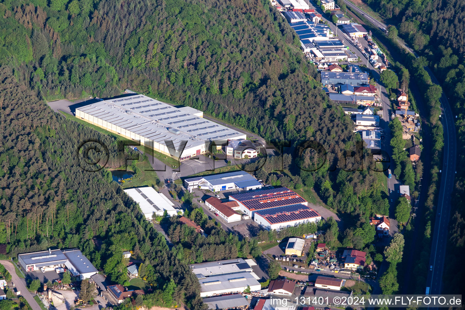 Schumacher Packaging GmbH Plant Hauenstein in Hauenstein in the state Rhineland-Palatinate, Germany