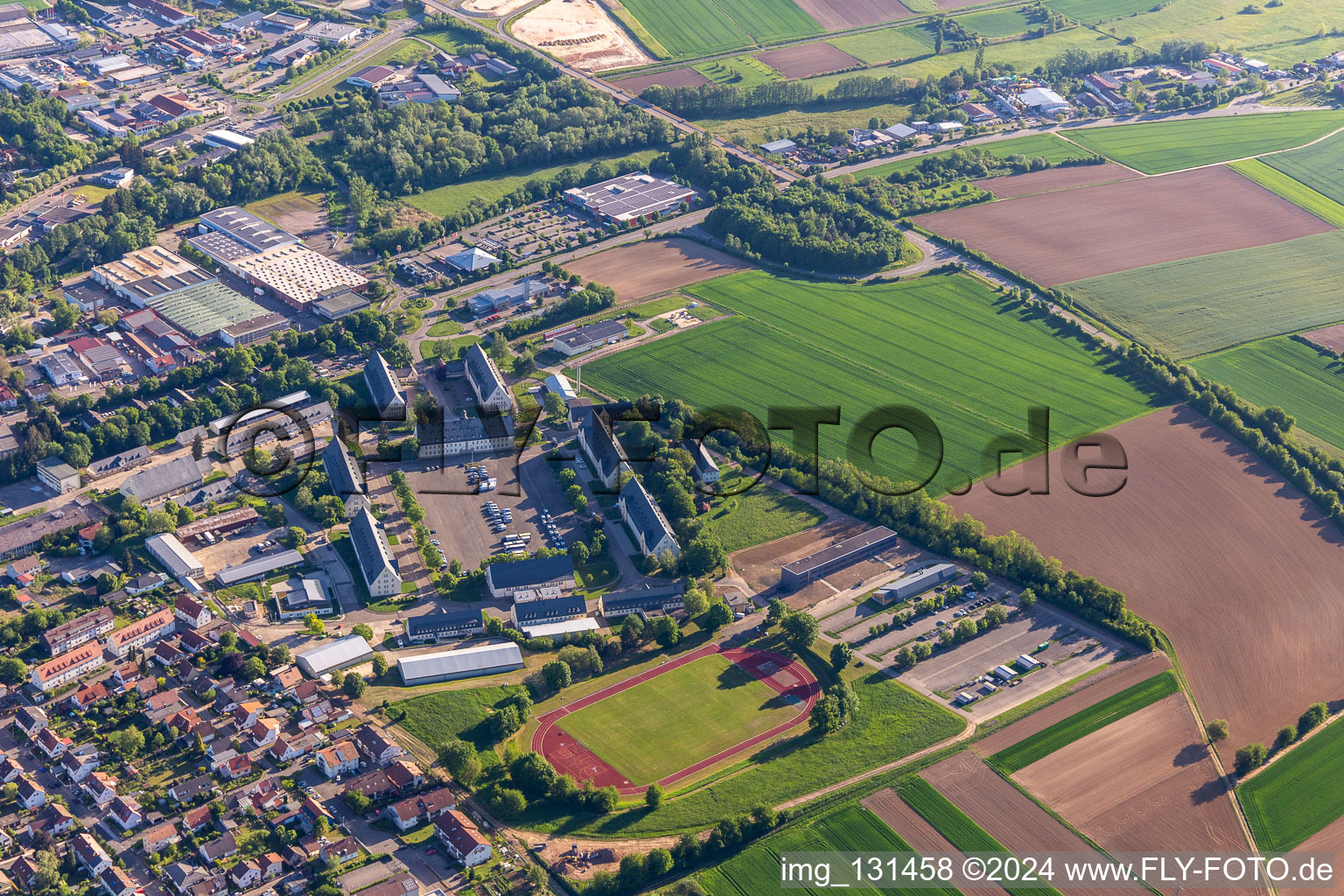 Federal Police Department Bad Bergzabern in Bad Bergzabern in the state Rhineland-Palatinate, Germany