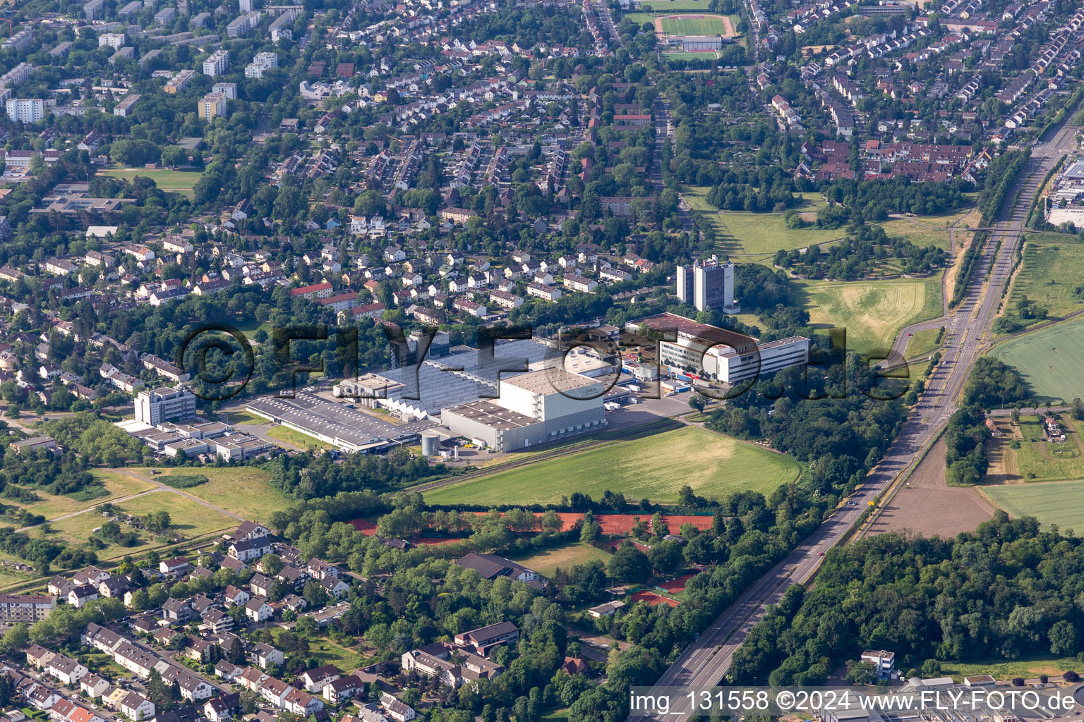 L'OREAL Production Germany GmbH & Co. KG in the district Nordweststadt in Karlsruhe in the state Baden-Wuerttemberg, Germany