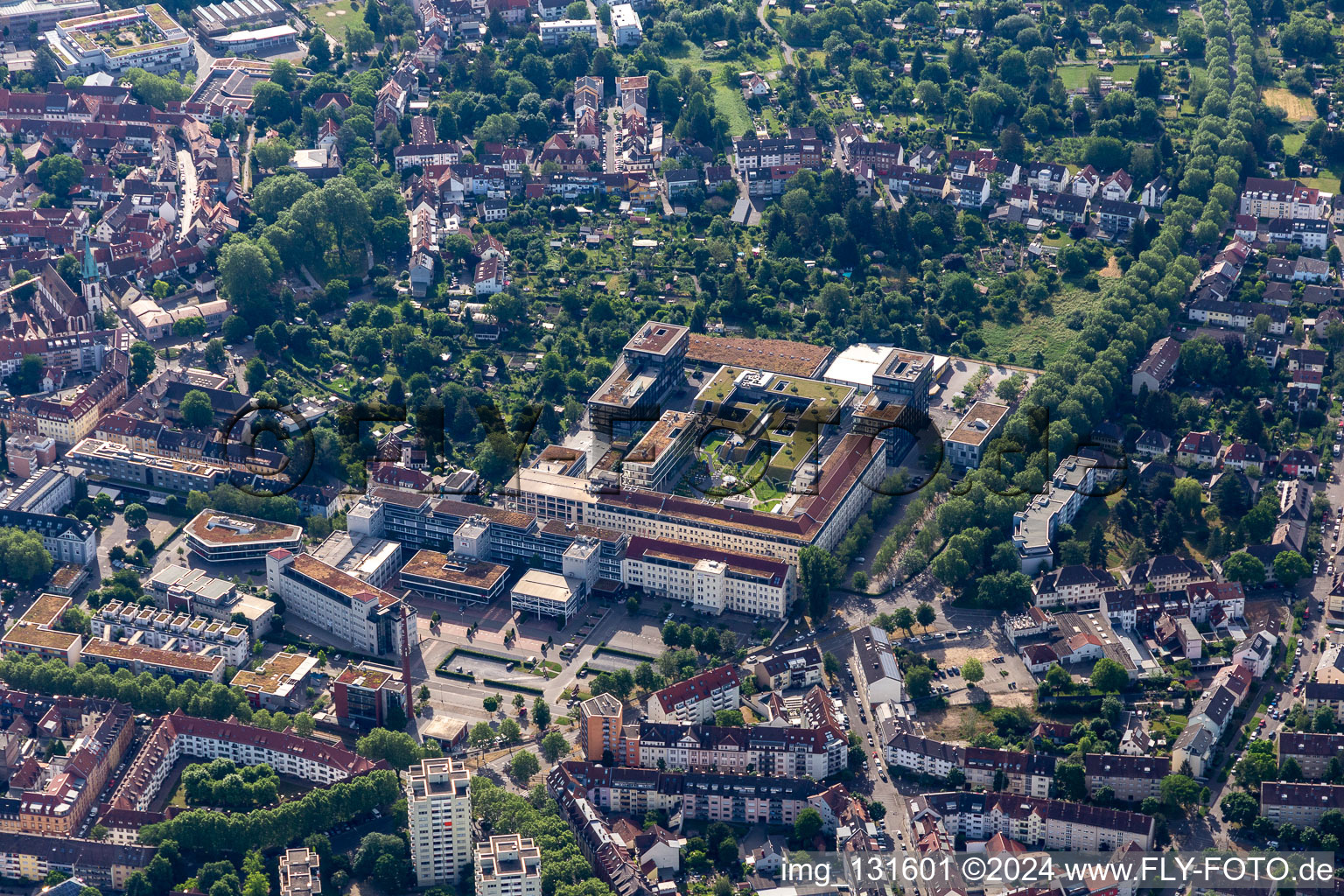 RaumFabrik (former Pfaff site) in the district Durlach in Karlsruhe in the state Baden-Wuerttemberg, Germany