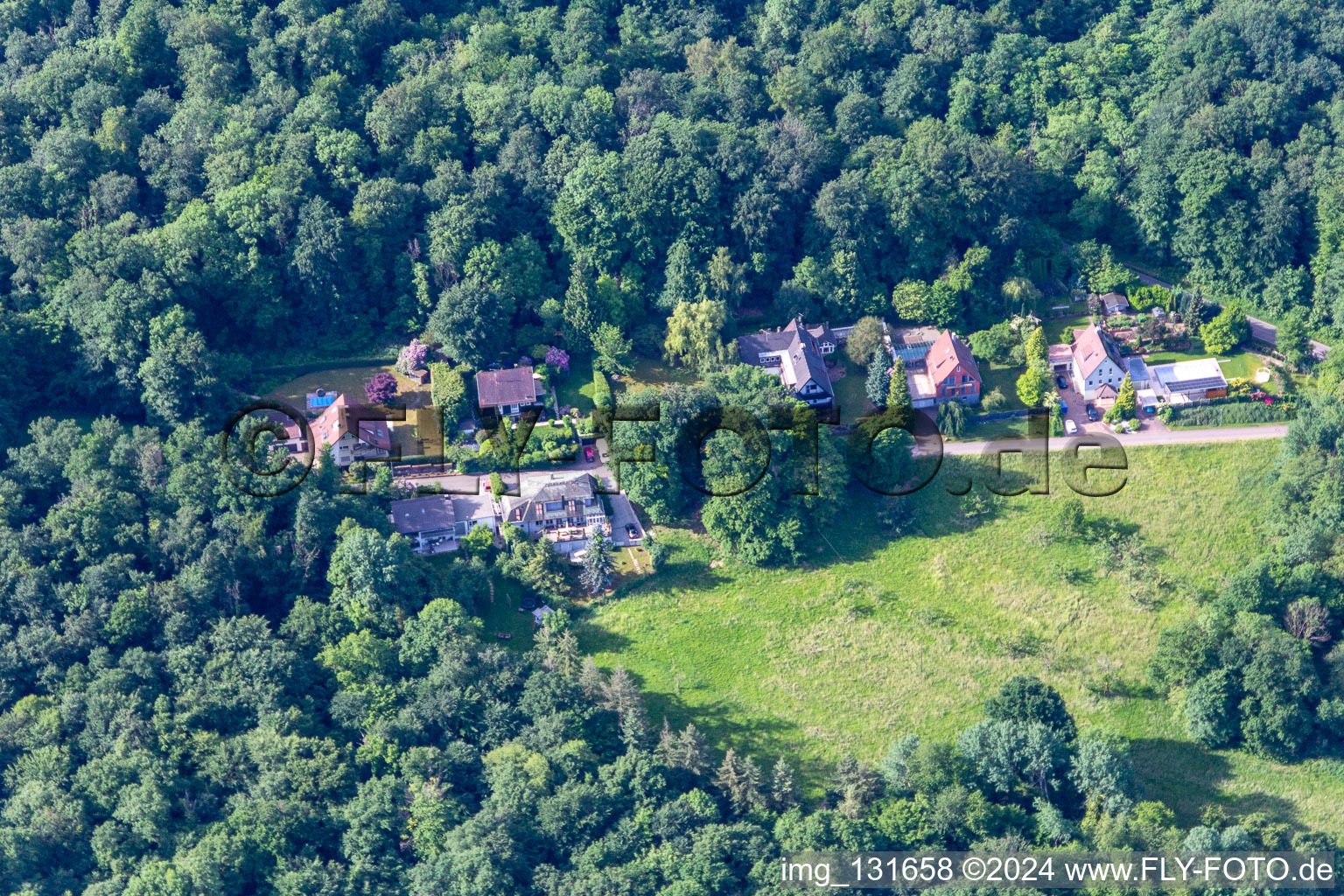 At the mountain forest in Malsch in the state Baden-Wuerttemberg, Germany