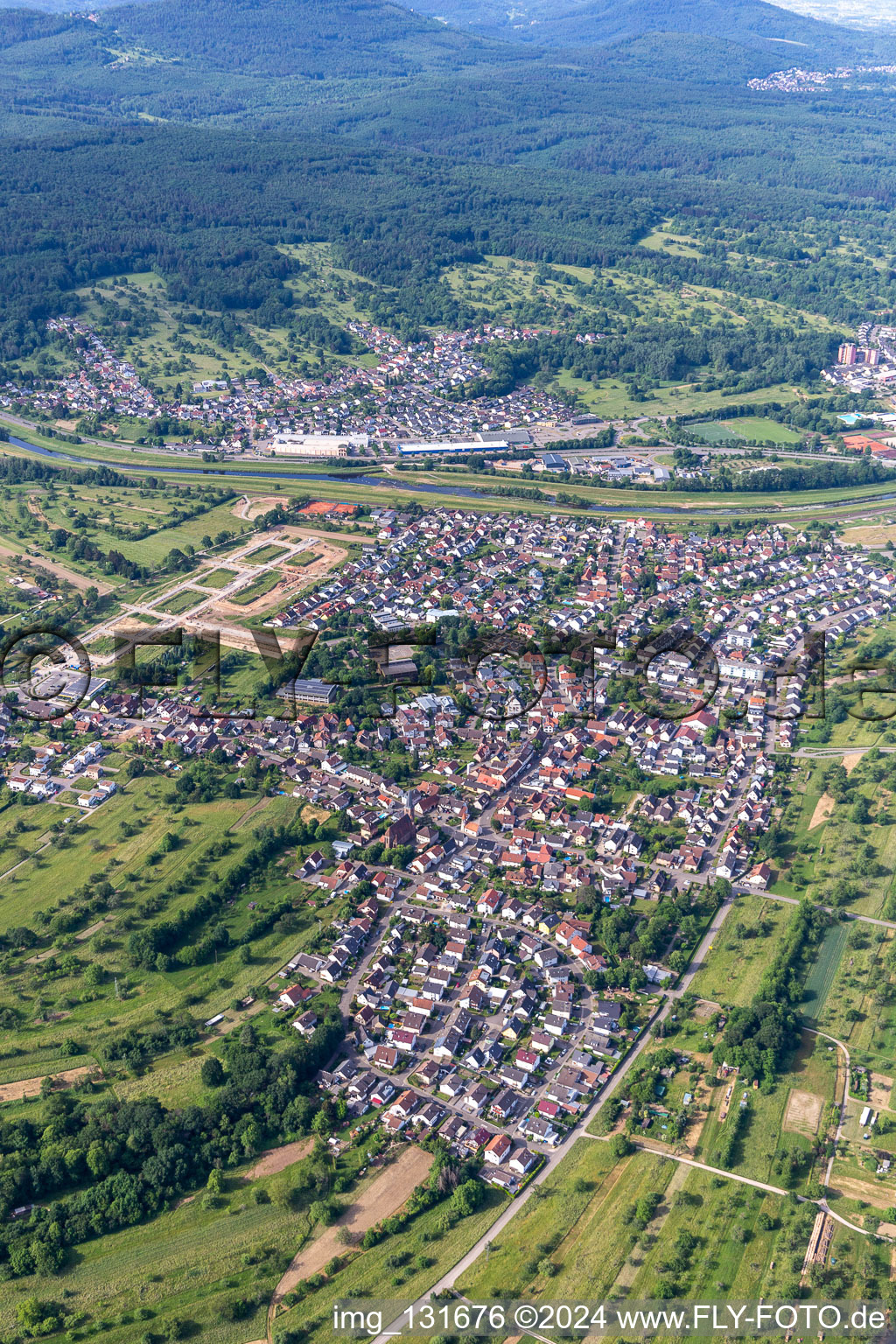 Bischweier in the state Baden-Wuerttemberg, Germany