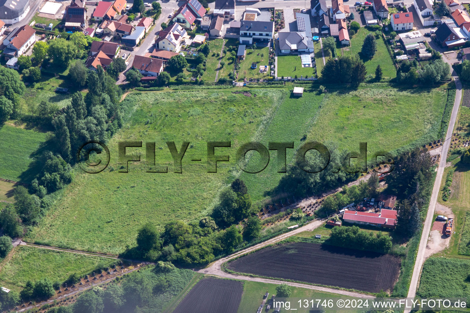 Hump line in Steinfeld in the state Rhineland-Palatinate, Germany