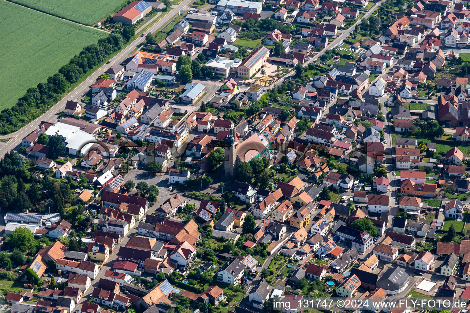 Catholic Church of St. Leodegar in Steinfeld in the state Rhineland-Palatinate, Germany