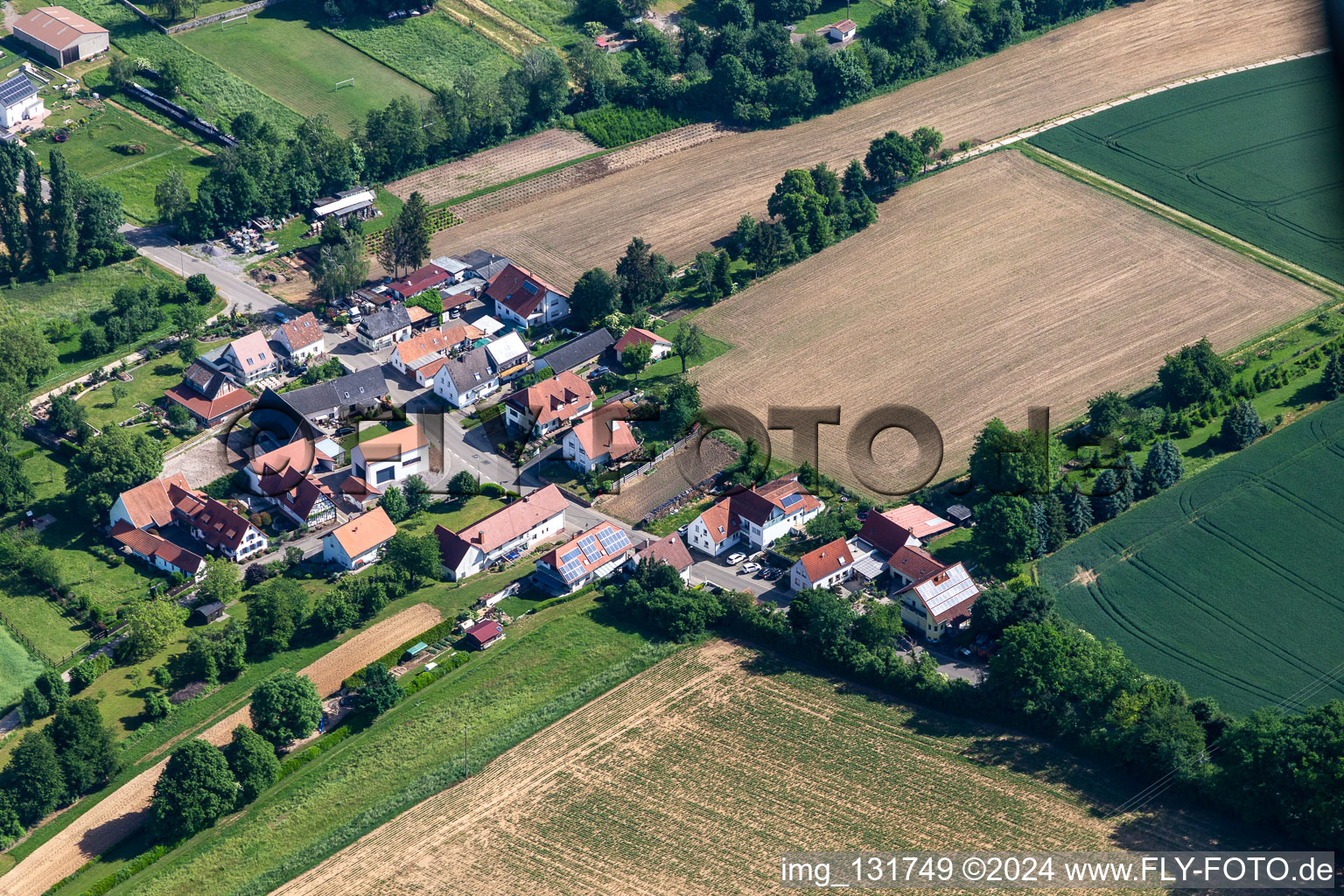 District Kleinsteinfeld in Steinfeld in the state Rhineland-Palatinate, Germany