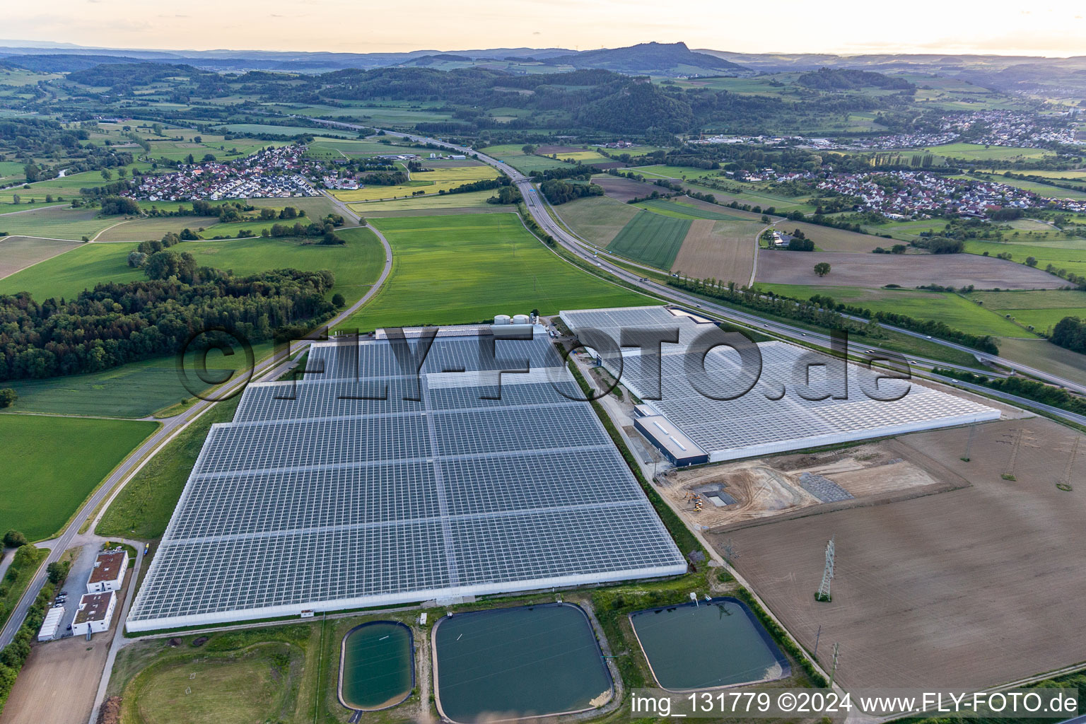 Aerial photograpy of Reichenau gardeners' settlement in Beuren an der Aach in the district Beuren an der Aach in Singen in the state Baden-Wuerttemberg, Germany