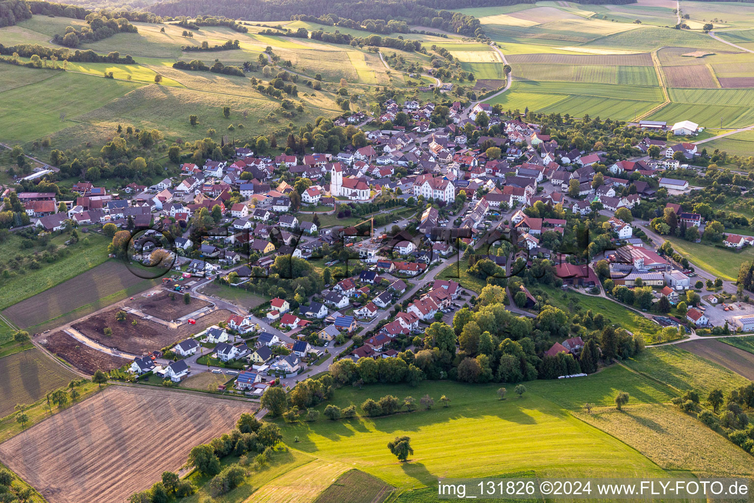 District Weiterdingen in Hilzingen in the state Baden-Wuerttemberg, Germany