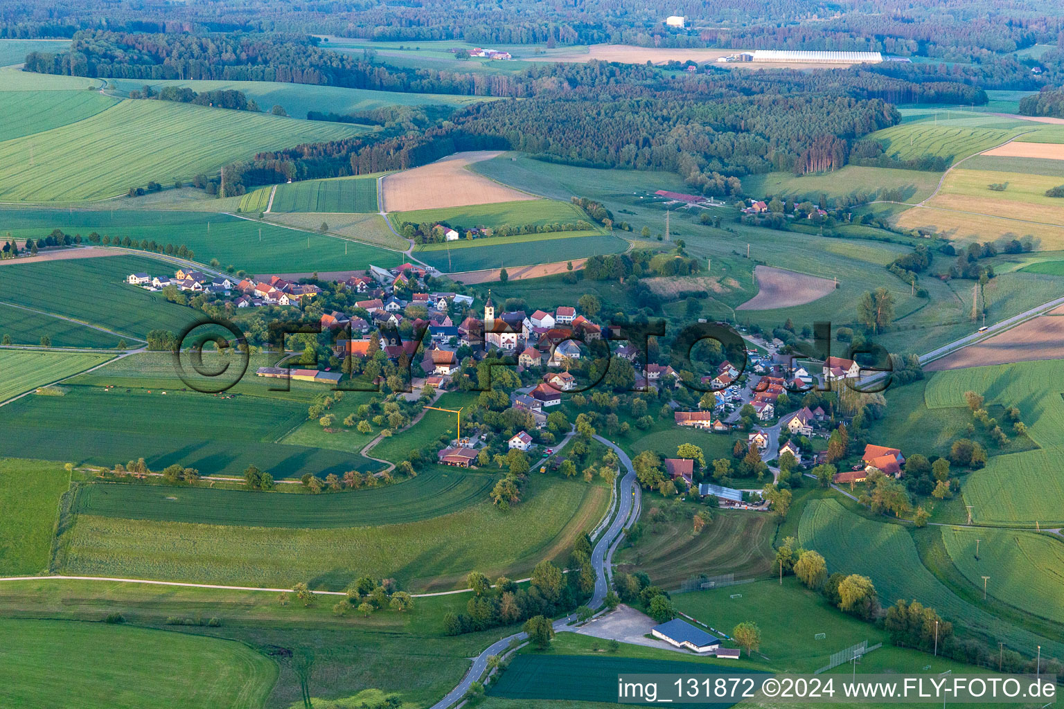 District Mainwangen in Mühlingen in the state Baden-Wuerttemberg, Germany