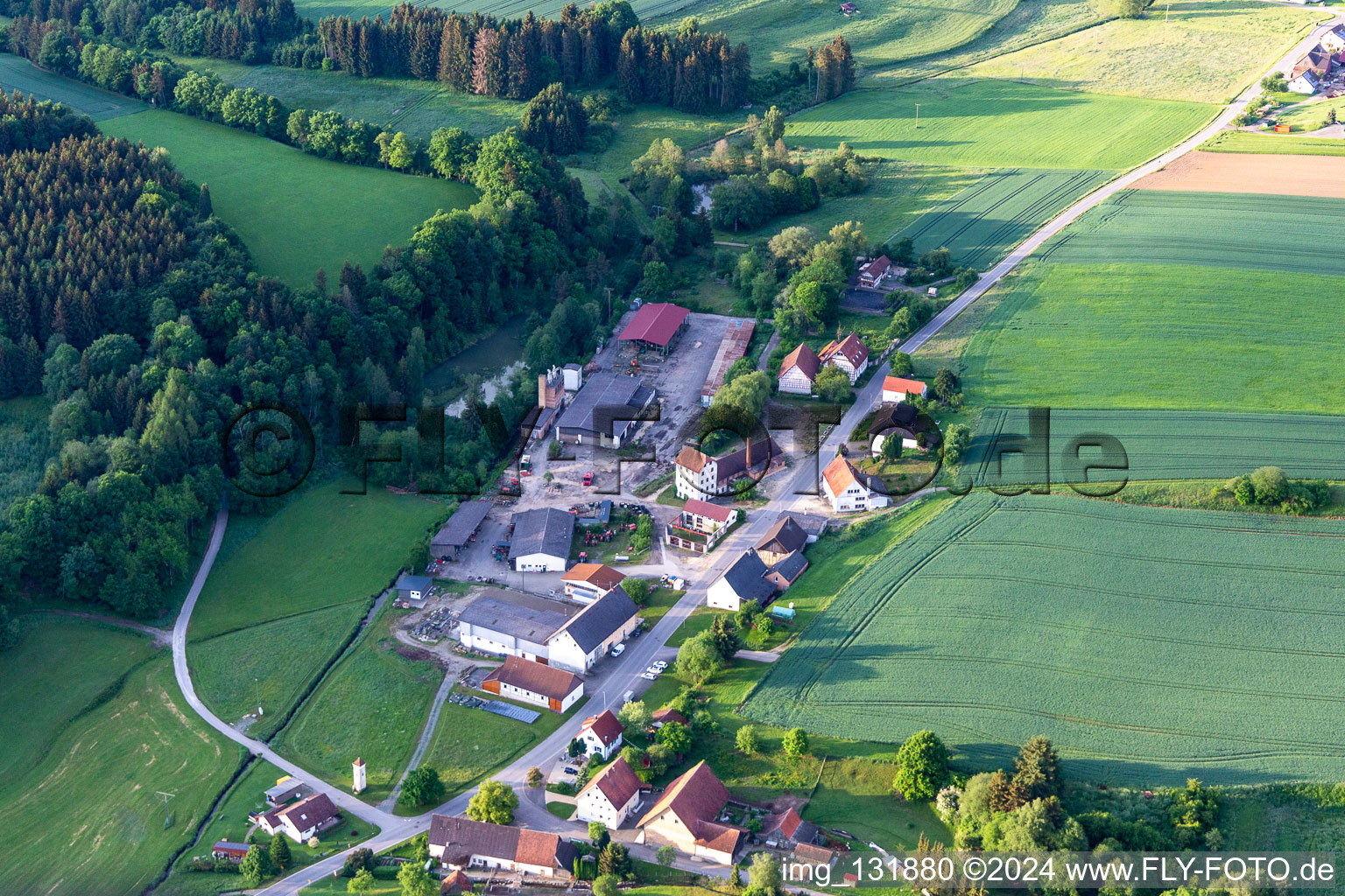 District Dietershofen in Meßkirch in the state Baden-Wuerttemberg, Germany