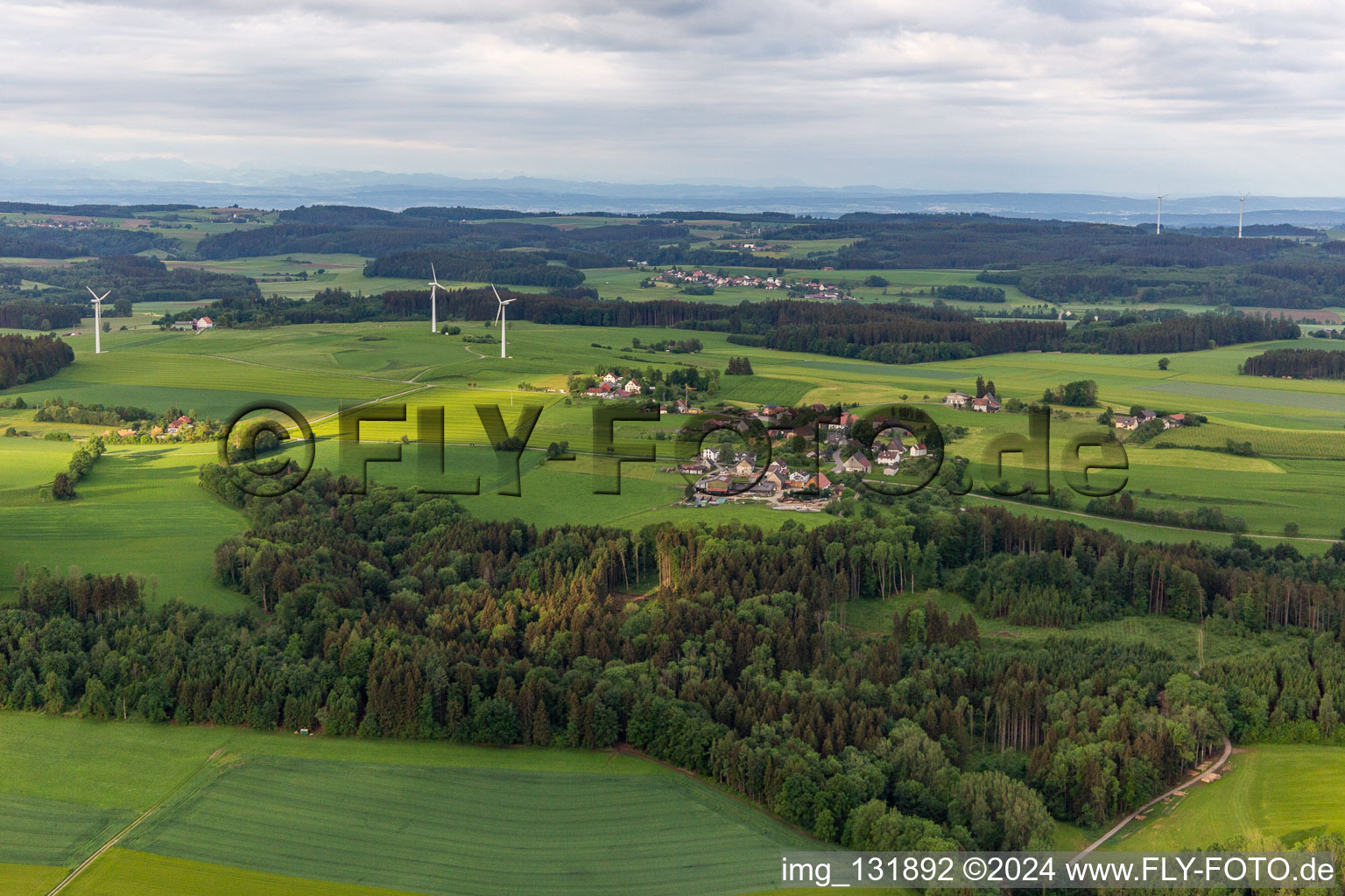 District Ruschweiler in Illmensee in the state Baden-Wuerttemberg, Germany