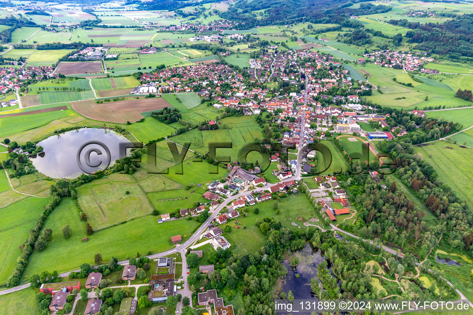 District Niederweiler in Wilhelmsdorf in the state Baden-Wuerttemberg, Germany