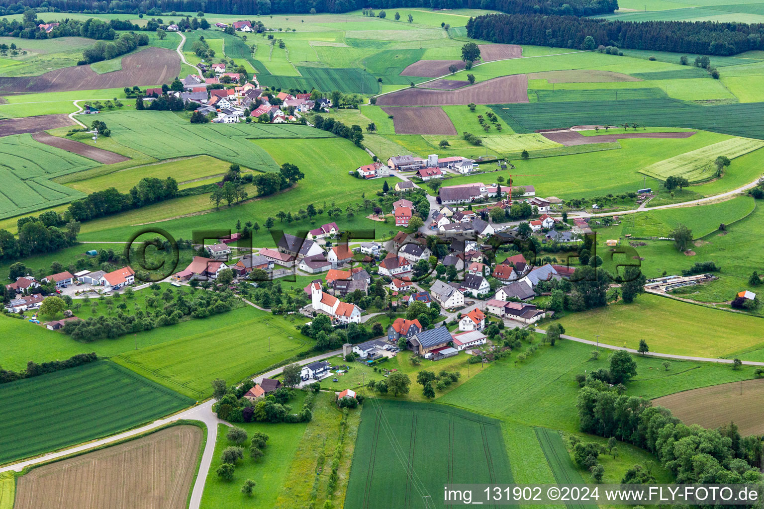 District Danketsweiler in Horgenzell in the state Baden-Wuerttemberg, Germany