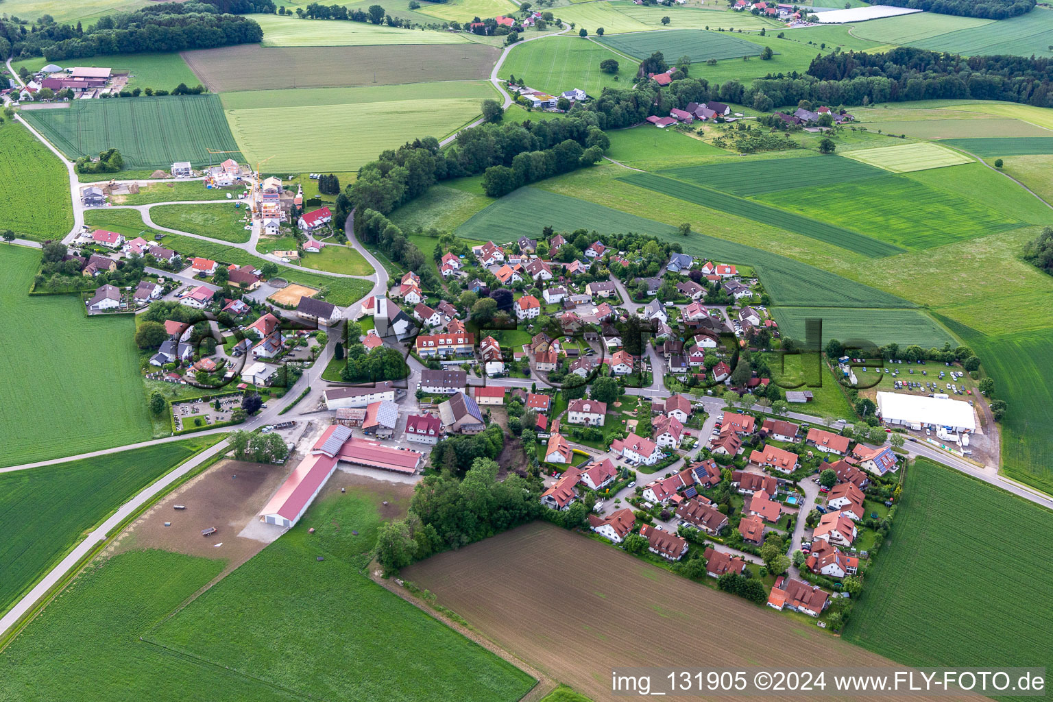 District Zogenweiler in Horgenzell in the state Baden-Wuerttemberg, Germany