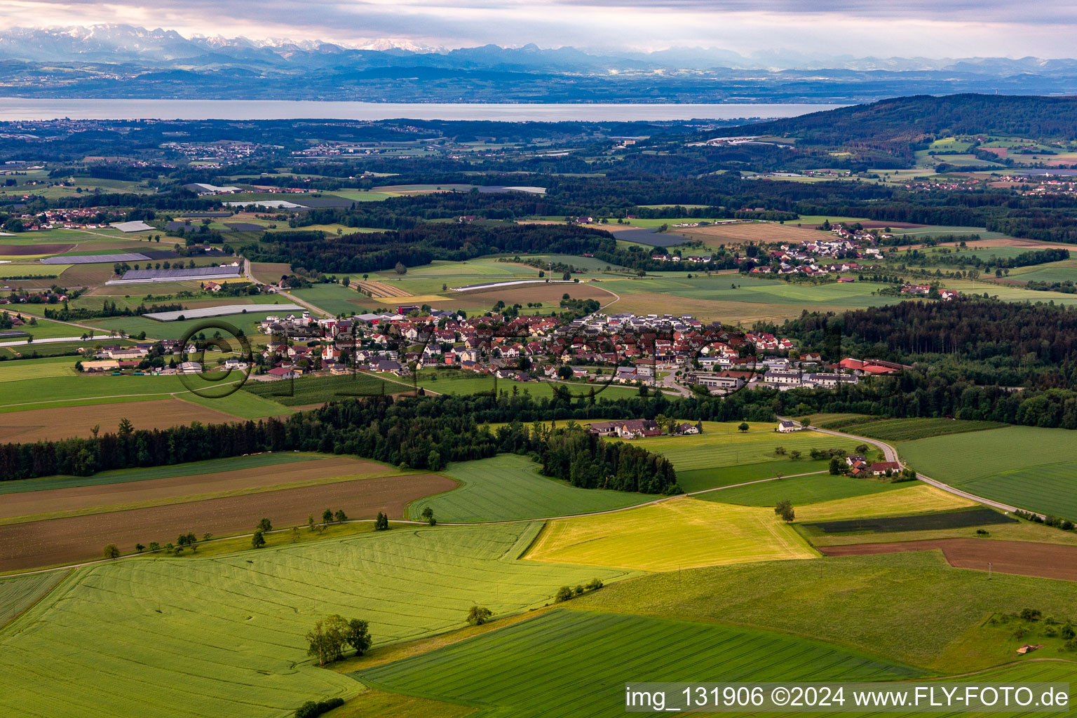 District Baumgarten in Horgenzell in the state Baden-Wuerttemberg, Germany