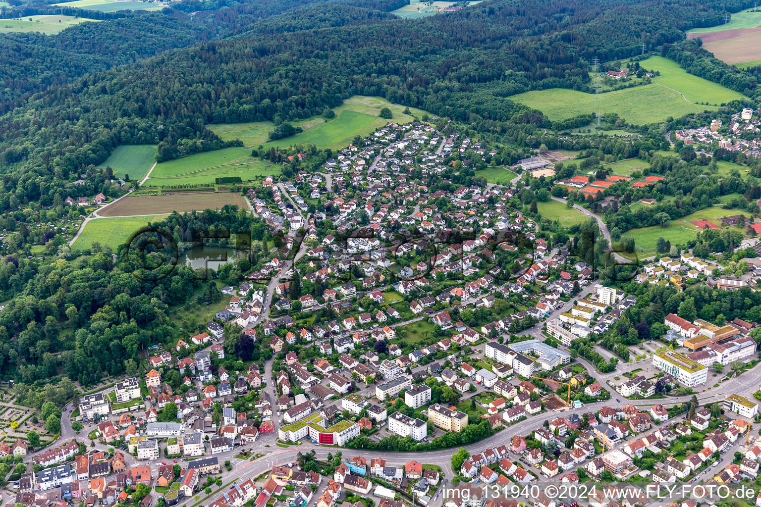 Kreuzberg Pond, Burach in Weingarten bei Ravensburg in the state Baden-Wuerttemberg, Germany