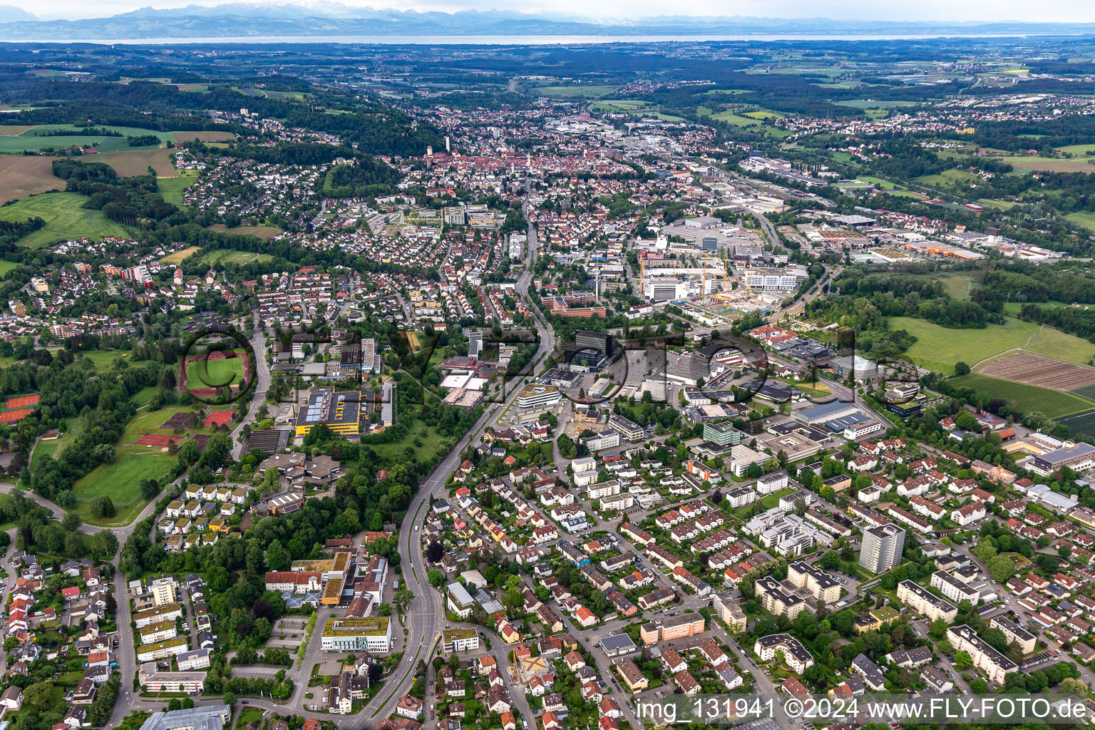 Humpis School Ravensburg District Media Center in Ravensburg in the state Baden-Wuerttemberg, Germany