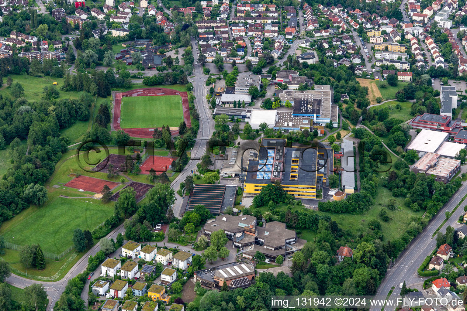 Humpis School Ravensburg District Media Center in Weingarten bei Ravensburg in the state Baden-Wuerttemberg, Germany