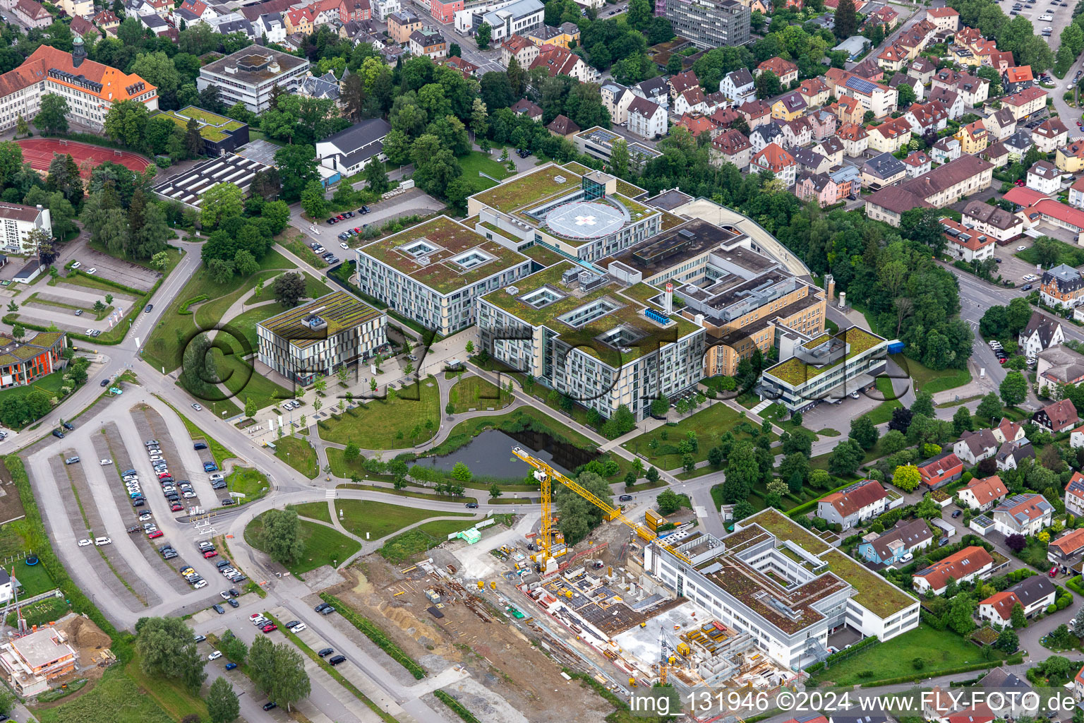 St. Elisabethen Hospital in Ravensburg in the state Baden-Wuerttemberg, Germany