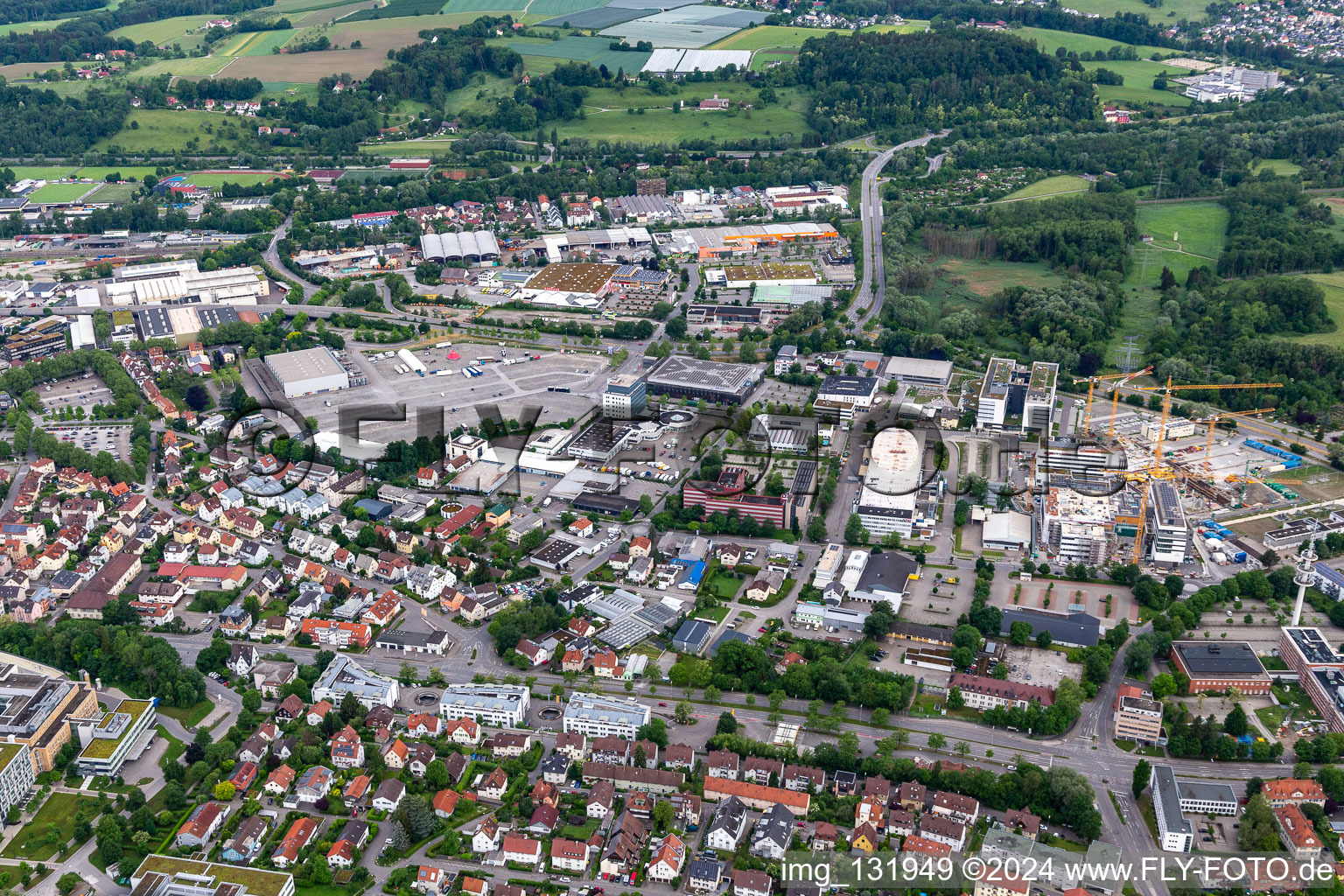 Ice rink Ravensburg - CHG Arena Robert Bosch Power Tools GmbH (formerly Hawera) Vetter Pharma Fertigung GmbH & Co. KG in Ravensburg in the state Baden-Wuerttemberg, Germany