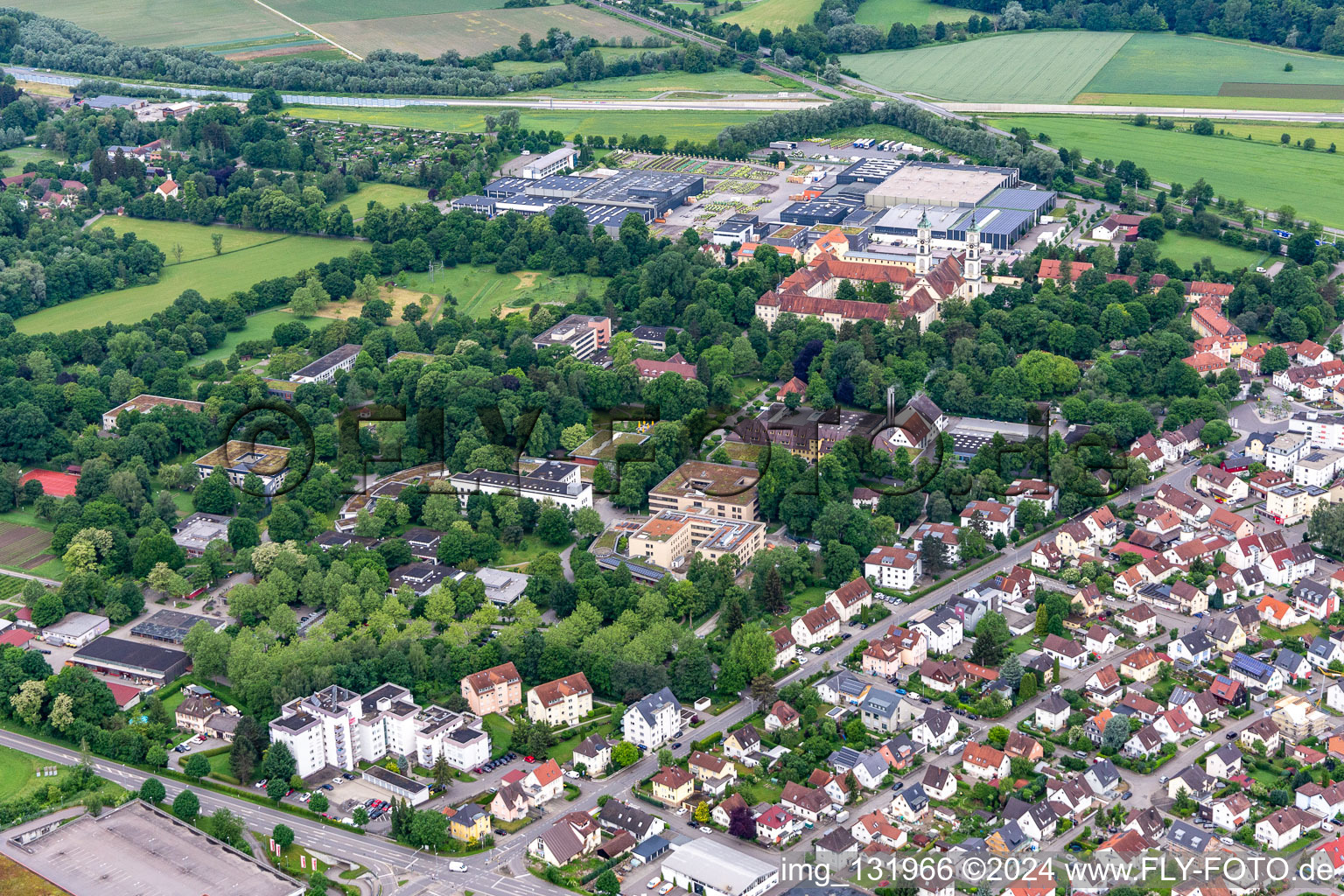 St. Peter and Paul, ZfP Südwürttemberg, Weissenau Hospital Department of Neurology in the district Weißenau in Ravensburg in the state Baden-Wuerttemberg, Germany