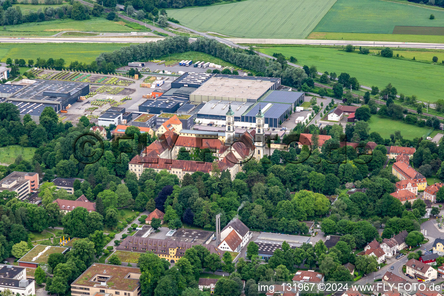 St. Peter and Paul in the district Weißenau in Ravensburg in the state Baden-Wuerttemberg, Germany