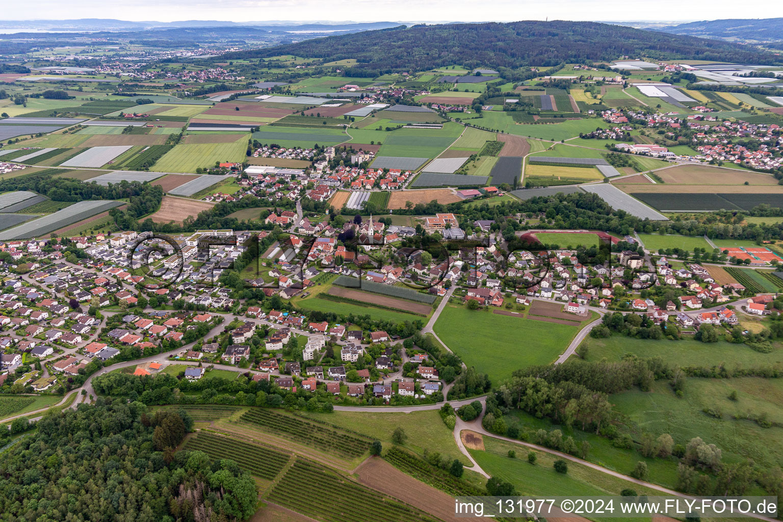 District Blankenried in Oberteuringen in the state Baden-Wuerttemberg, Germany