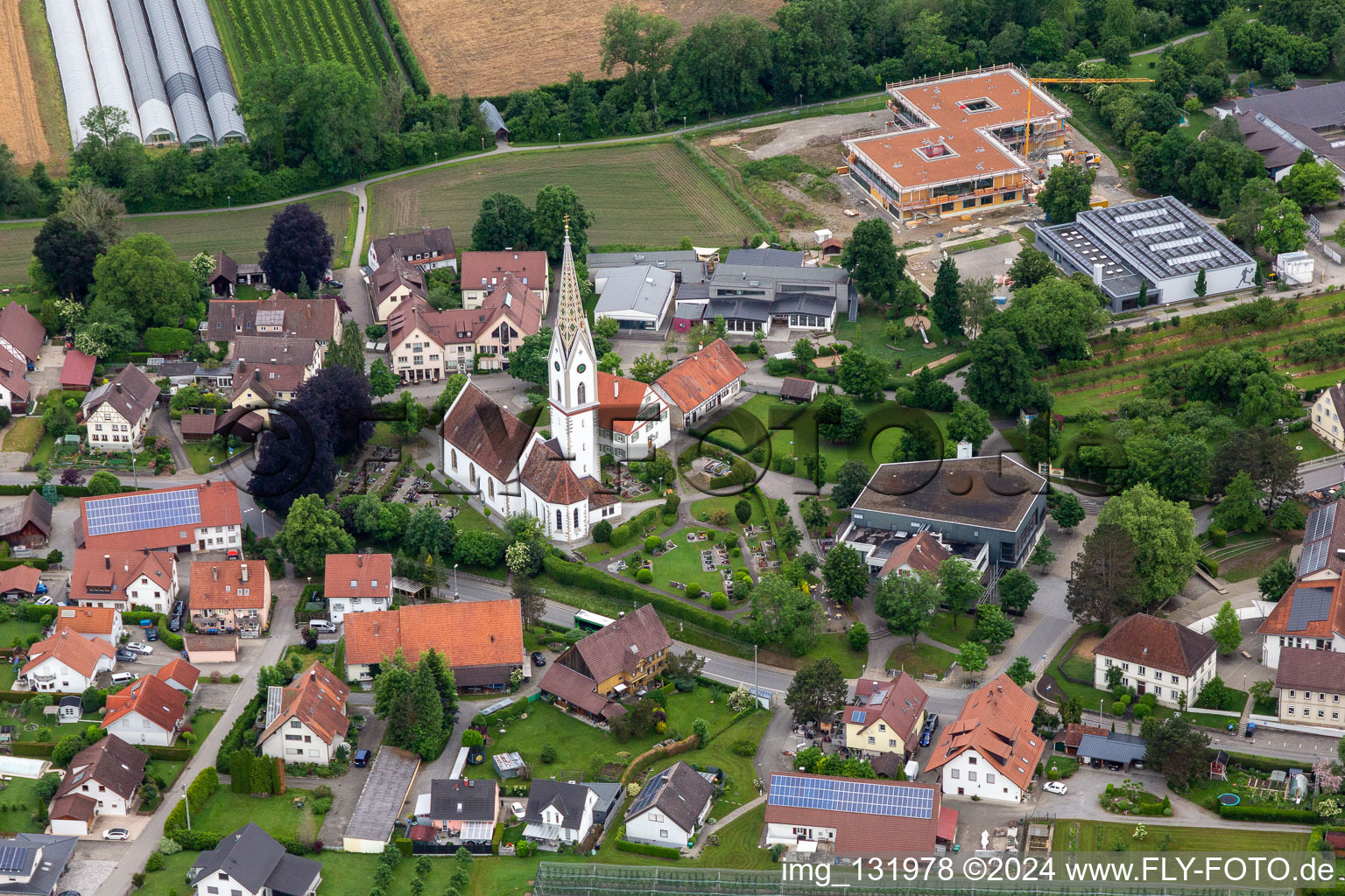 St. Martin in Oberteuringen in the state Baden-Wuerttemberg, Germany