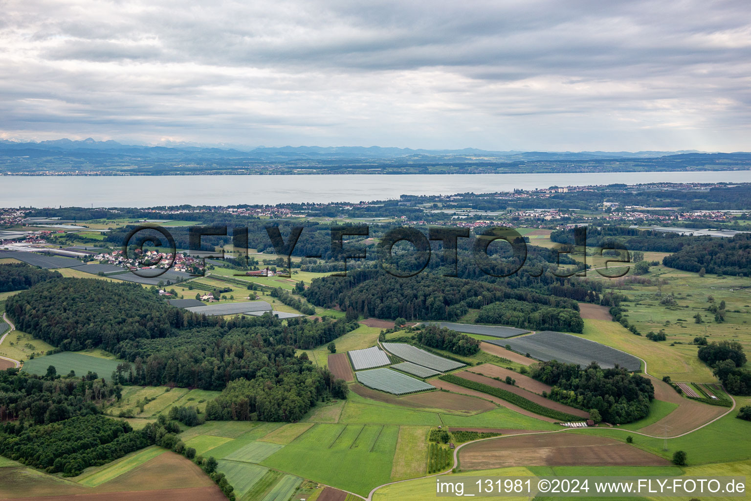 District Manzell in Friedrichshafen in the state Baden-Wuerttemberg, Germany