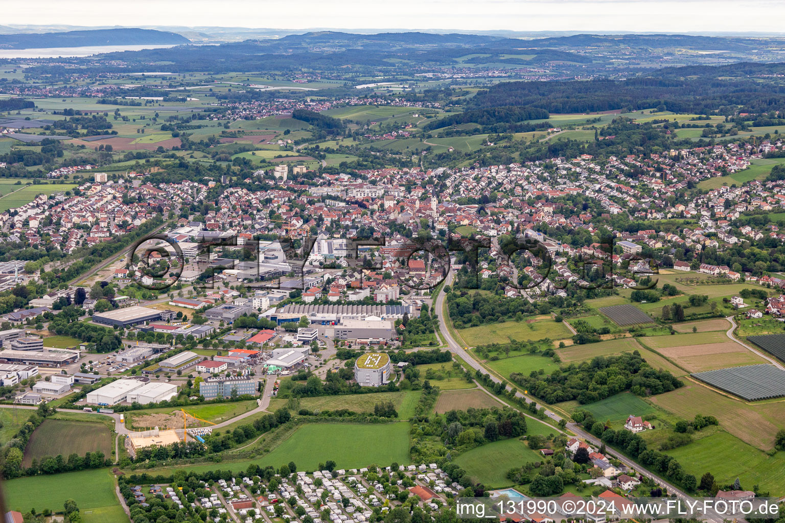 District Möggenweiler in Markdorf in the state Baden-Wuerttemberg, Germany