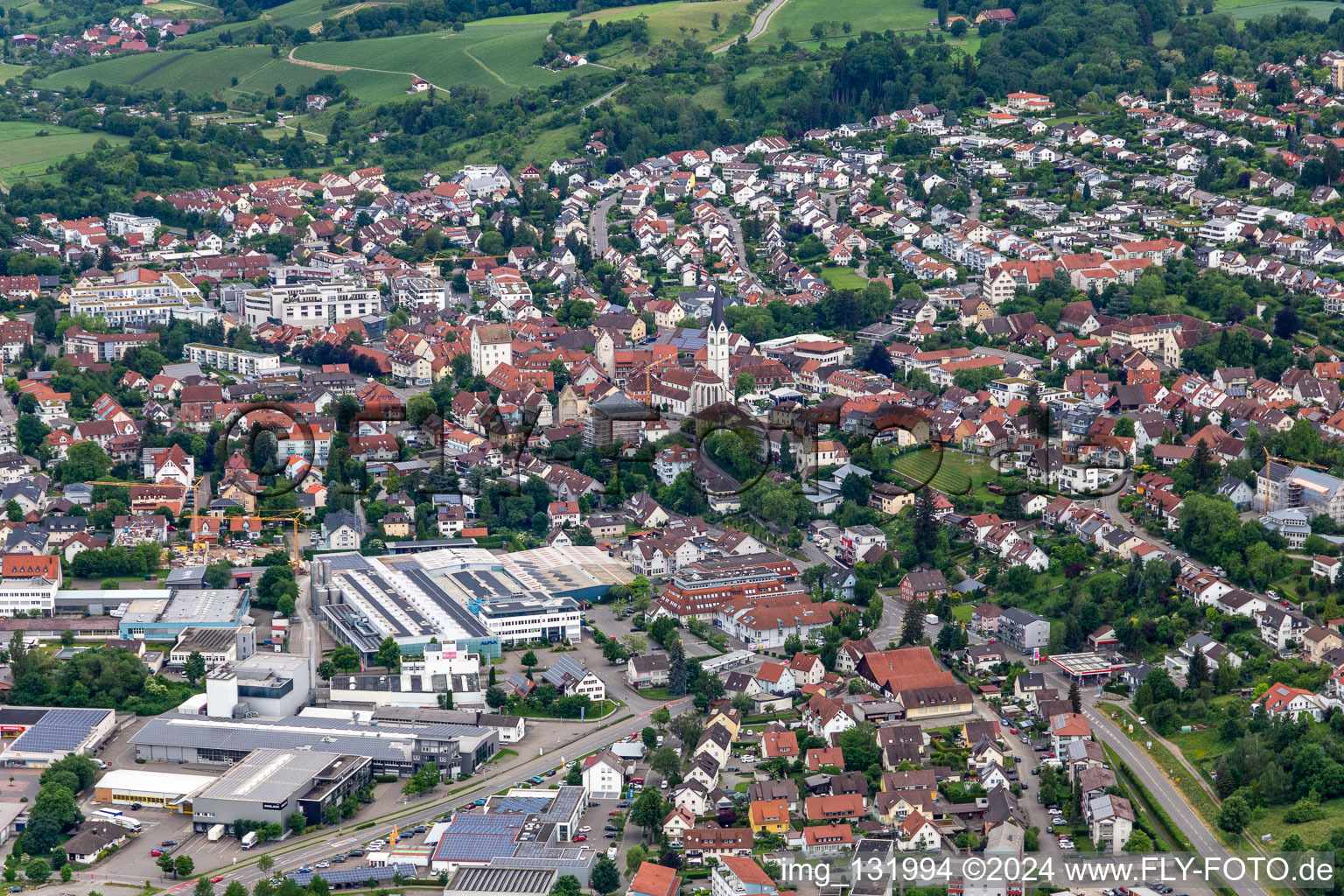 Markdorf in the state Baden-Wuerttemberg, Germany