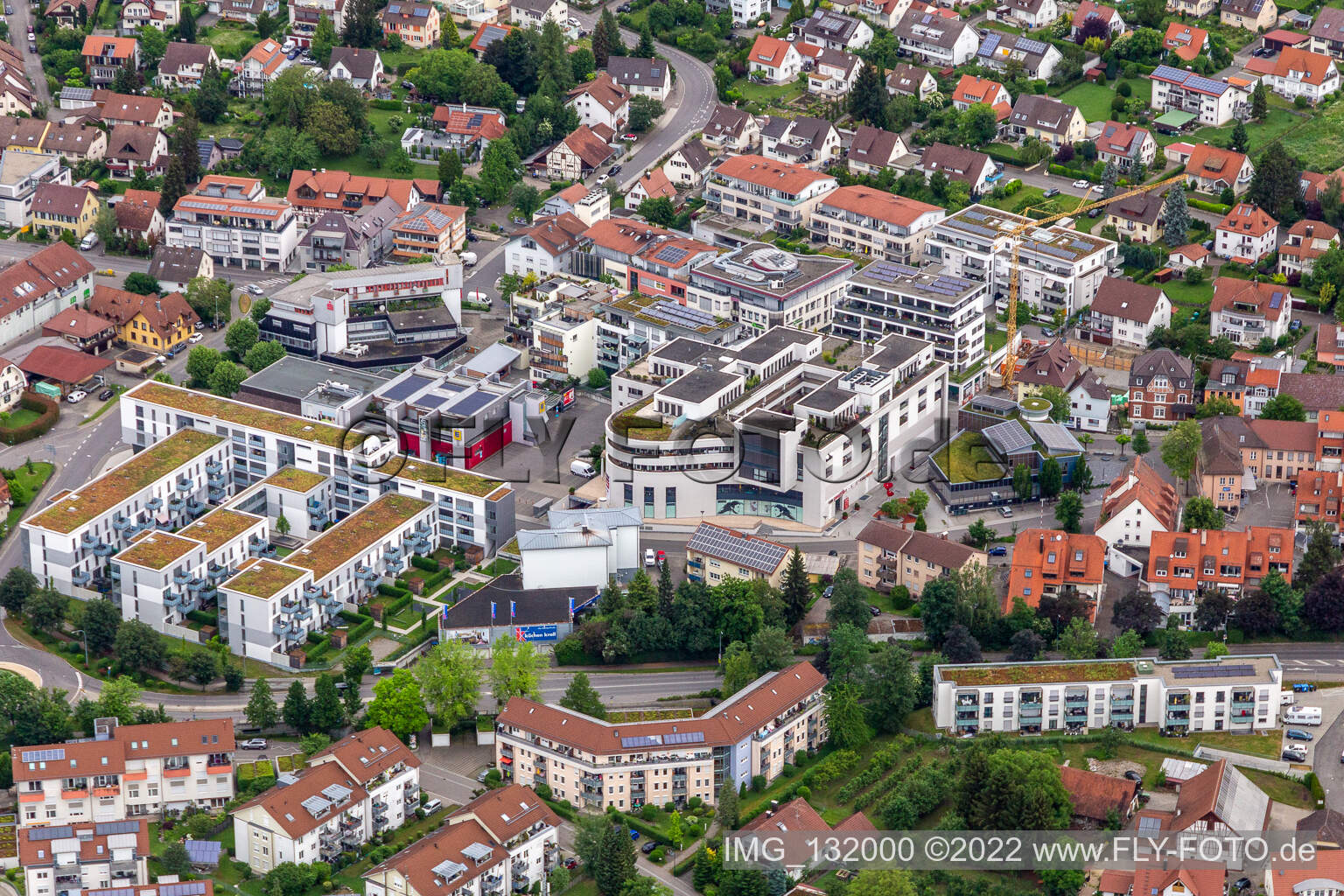 PROMA shopping center Lake Constance in Markdorf in the state Baden-Wuerttemberg, Germany