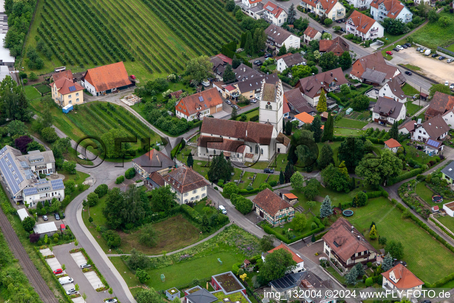 Church of St. George in Bermatingen in the state Baden-Wuerttemberg, Germany