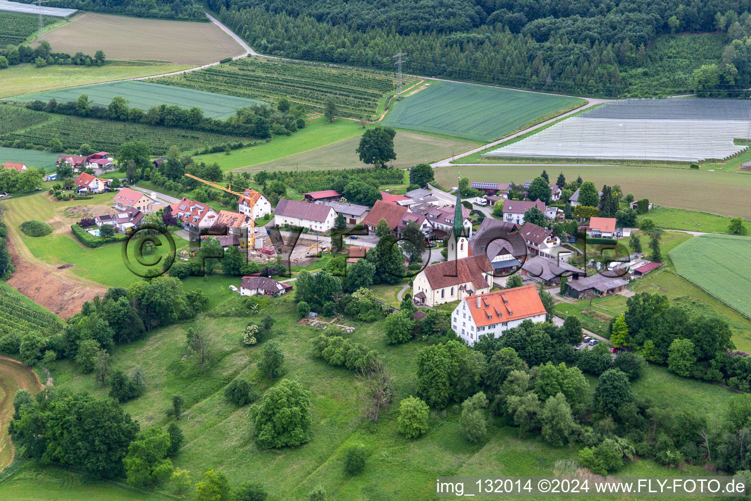 District Neufrach in Salem in the state Baden-Wuerttemberg, Germany